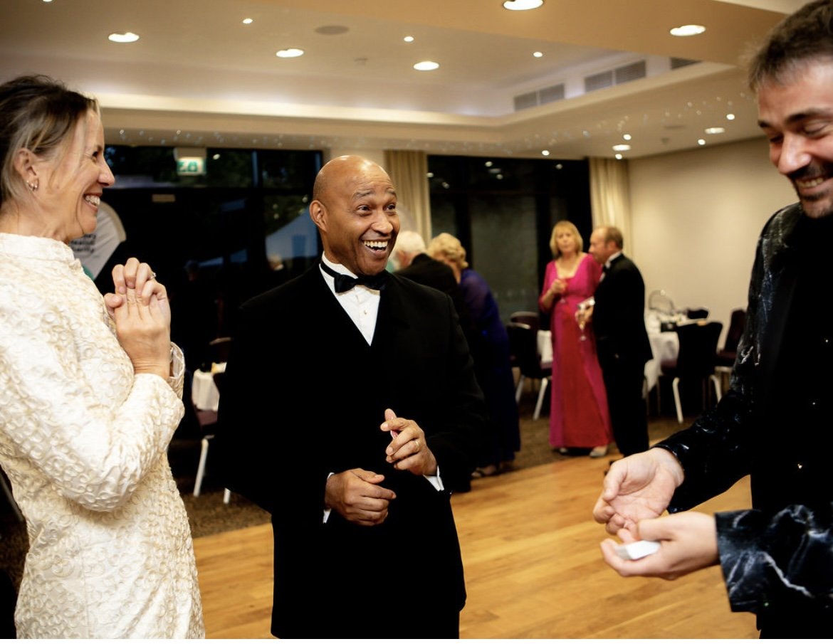 Corporate event magic