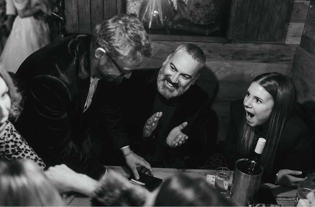 Wedding magic performance