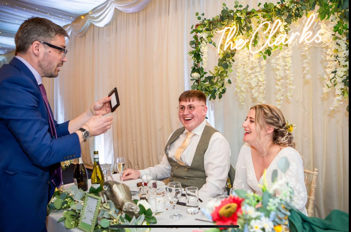 Wedding magic performance