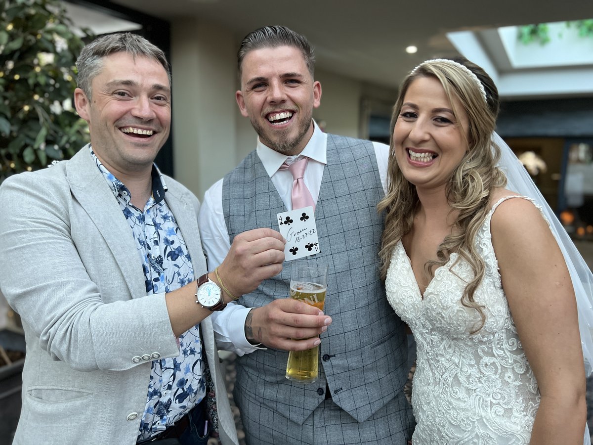 Wedding magic performance